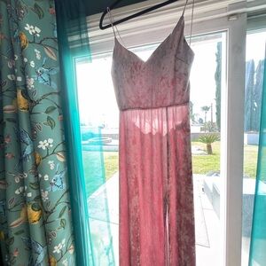 Windsor Lavender Maxi Dress with Spaghetti Straps